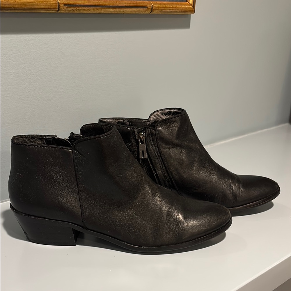 Sam Edelman Black Ankle Boots